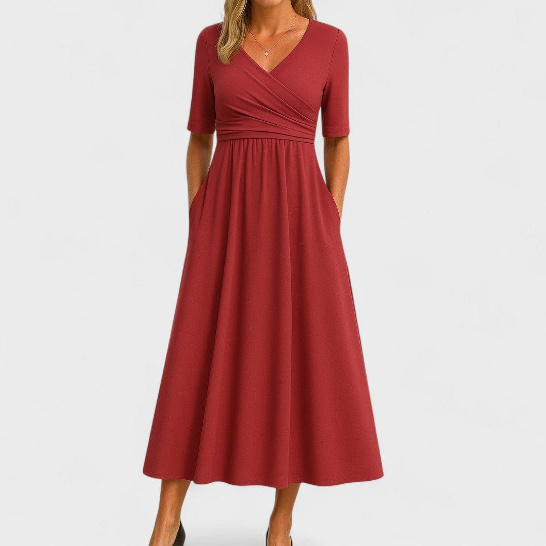 Phoebe | Elegant Midi Dress
