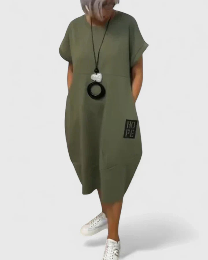 Thalyssiah | Comfortable Midi Dress