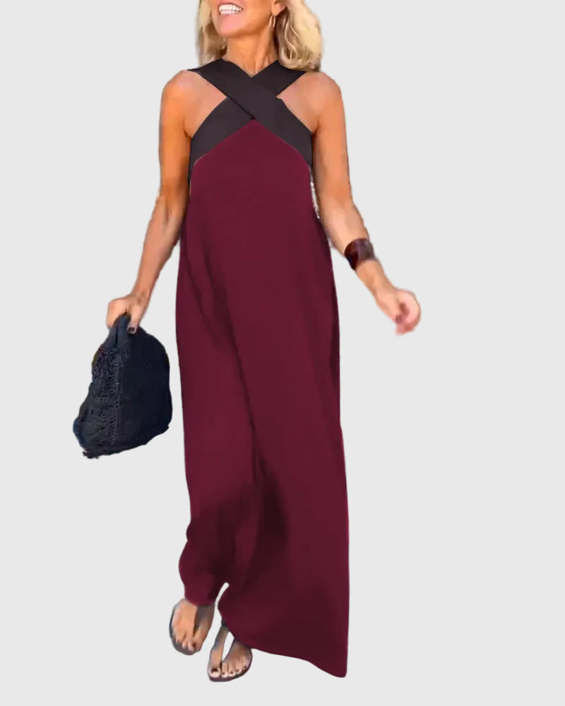 Elena | Graceful Flowing Maxi Dress