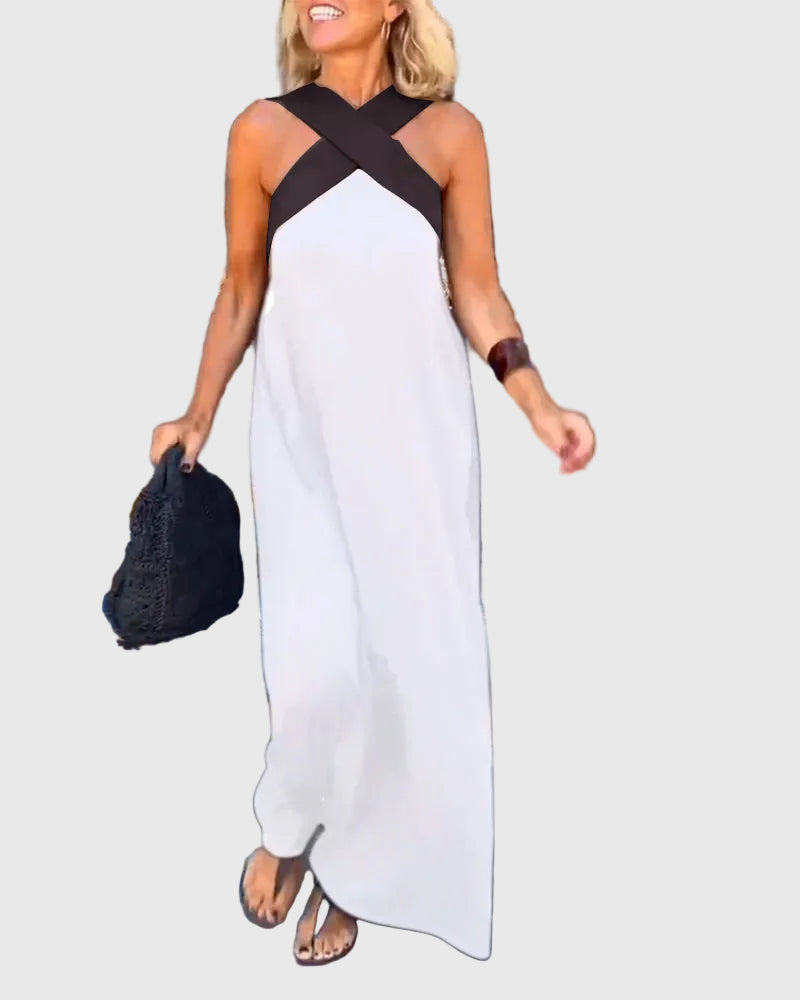 Elena | Graceful Flowing Maxi Dress