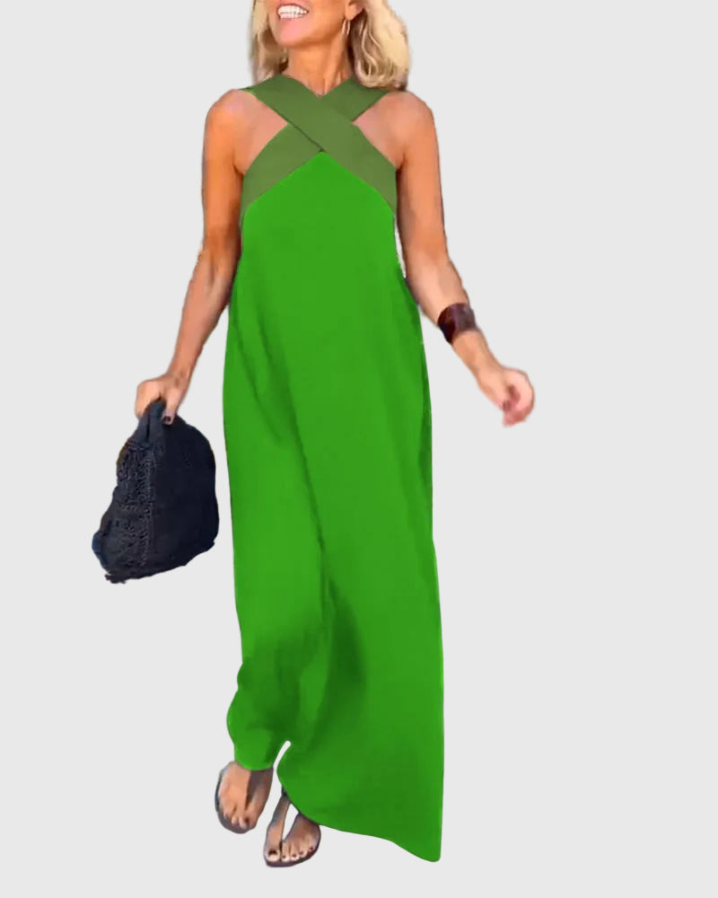 Elena | Graceful Flowing Maxi Dress