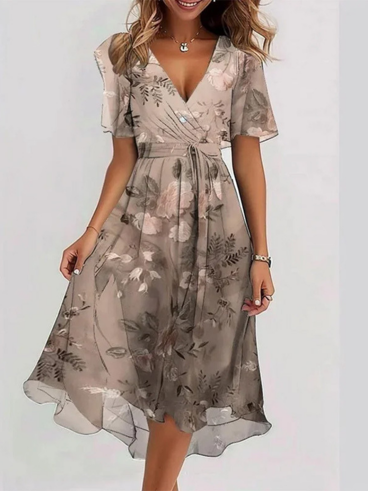 Matilda™ | Summer Dress With Belly Cover