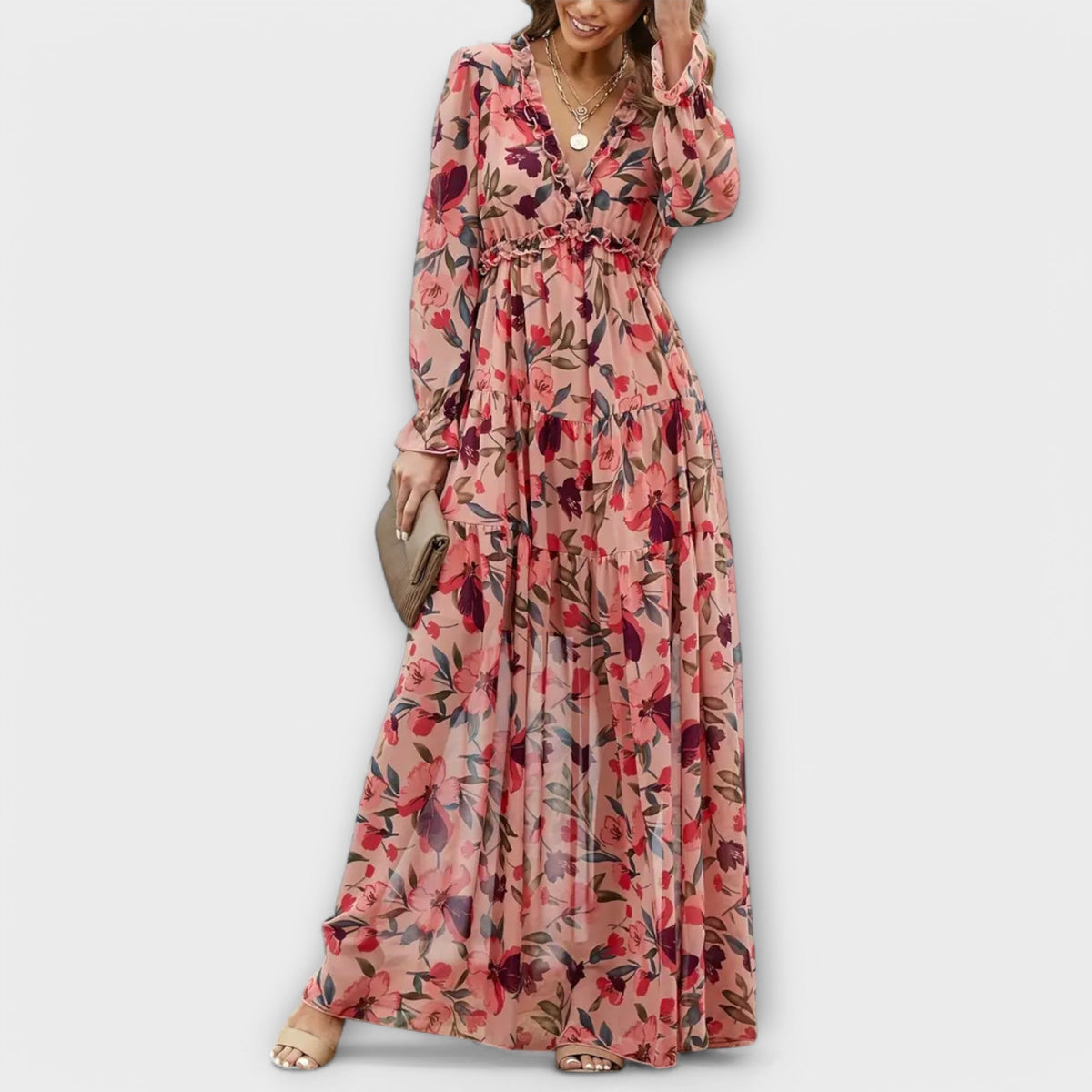 Ynah | Elegant Maxi Dress