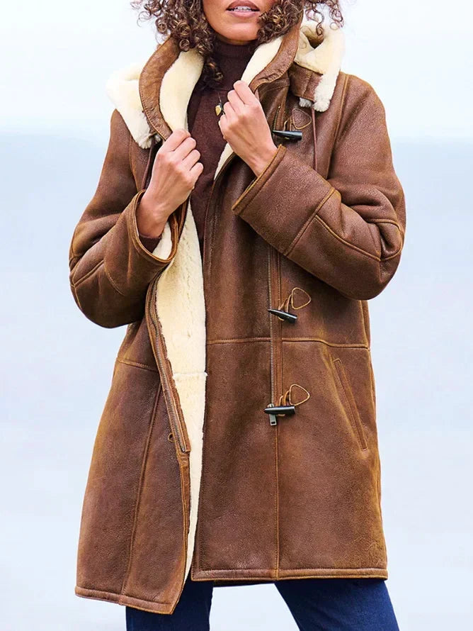 Women's Hooded Coat - Jaida