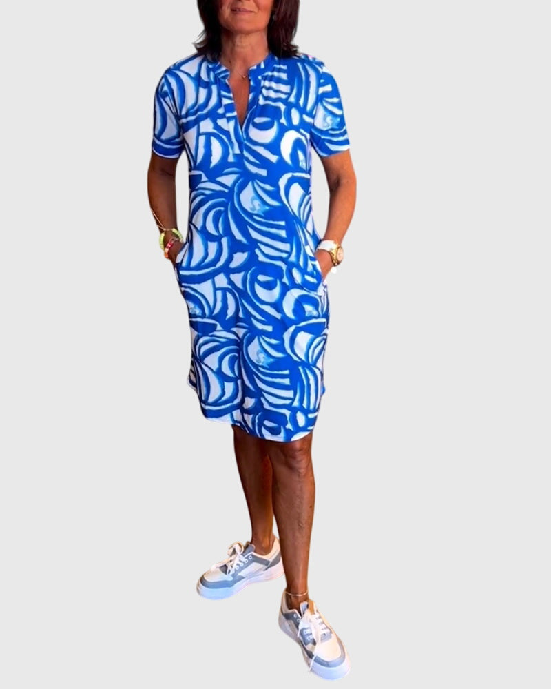 Elle™ | Flattering Avenue Walk Dress