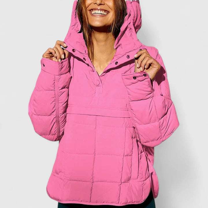 Faith – Waterproof Oversized Pullover Jacket with Hood