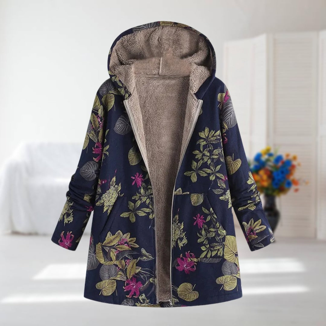 Camellia – Lightweight Winter Jacket with Faux Fur Lining