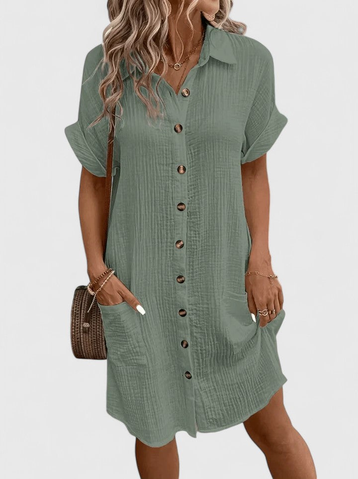 Gianelleza™ | Sophisticated Midi Dress
